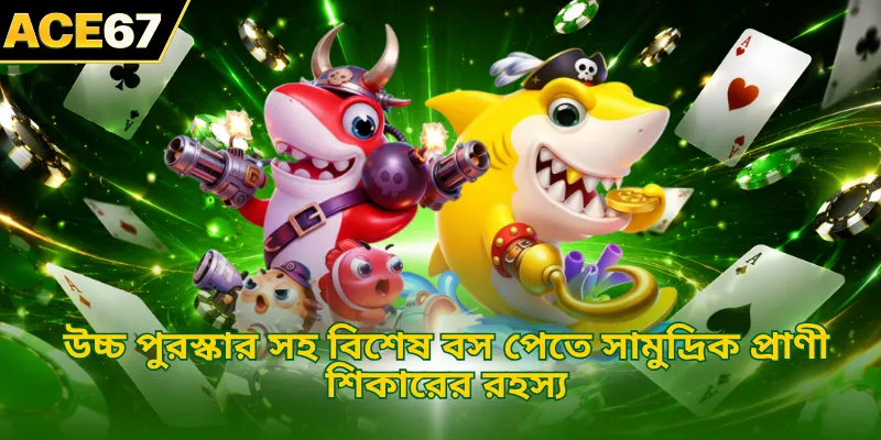 উচ্চ পুরস্কার সহ বিশেষ বস পেতে সামুদ্রিক প্রাণী শিকারের রহস্য