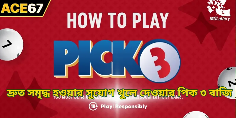 দ্রুত সমৃদ্ধ হওয়ার সুযোগ খুলে দেওয়ার পিক ৩ বাজি