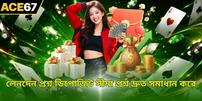 লেনদেন প্রশ্ন ডিপোজিট সীমা প্রশ্ন দ্রুত সমাধান করে